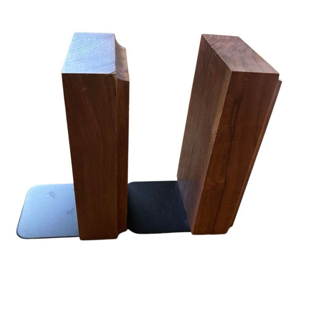 MIT Massachusetts Institute Of Technology 1980-81 Engraved Wooden Bookends - Picture 4 of 8